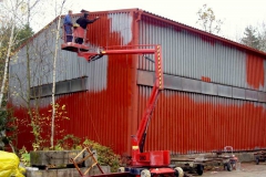 Munkák szerelőpódiumról