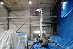 Szerelőpódiumról végzett munkák