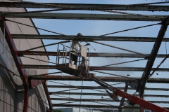 Čištění ocelových konstrukcí