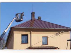 Práce z pracovních plošin ( Jihočeský kraj okres České Budějovice)