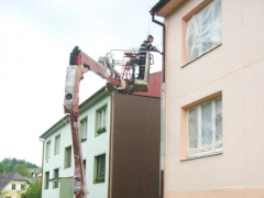 Výškové práce z pracovních plošin ( Jihočeský kraj okres Prachatice)