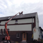 Nátěry plechové střechy dvousložkovou polyuretanovou barvou ( Plzeňský kraj okres Domažlice)