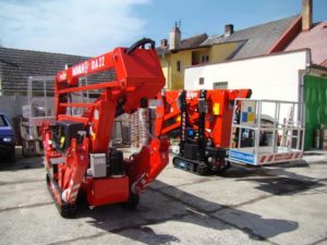 Půjčování speciální plošiny